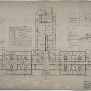 First floor plan, Administration and Adults' Building