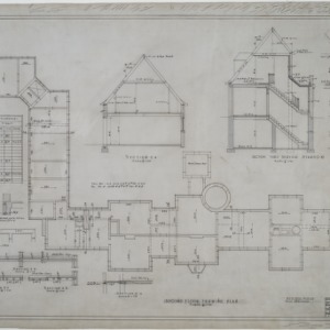 Second floor framing plan