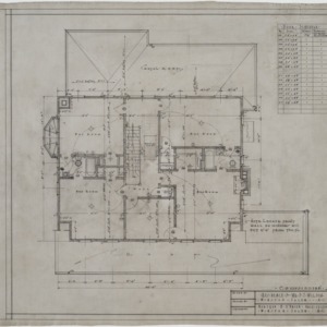 Second floor plan