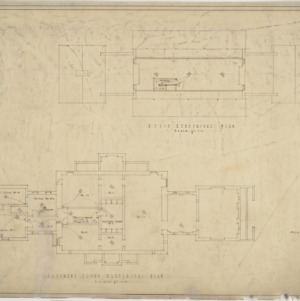 Attic electrical plan, basement electrical plan