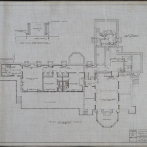 Plan of lower floor