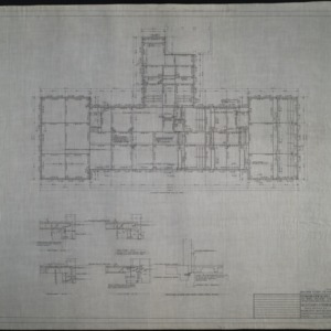 Second floor framing plan