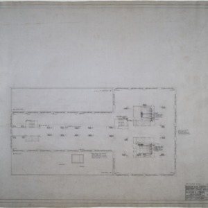 Third floor plumbing and heating plan