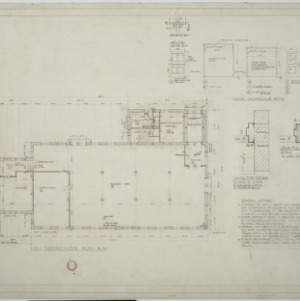 First (ground) floor plan