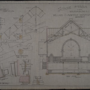 Truss details and cross section