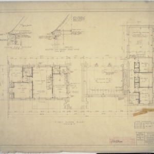 Building 'A' first floor plan