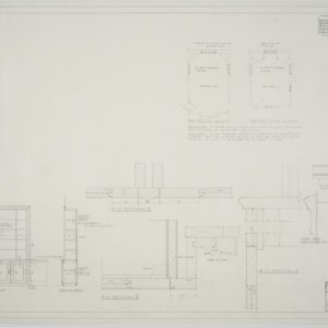 R. T. Amos Residence, Alterations -- Sections and Convectors