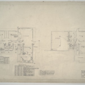 Mrs. Sheldon Residence -- Electrical plan