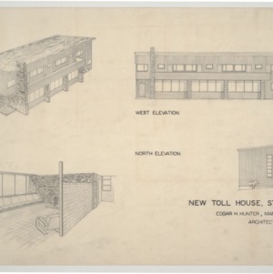New Toll House -- Perspectives and elevations