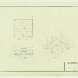 Mr. and Mrs. John Erwin Ramsay, Sr., residence -- Preliminary drawings -- Isometric Table