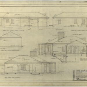 Residence for Mr. and Mrs. Don Walser, Elevations