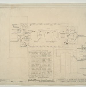 Chapel - State Hospital, Second Floor Electrical Plan
