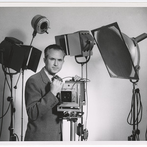 John Mattox with camera