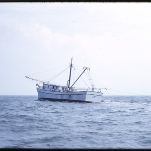 Boat on water, circa September 1967