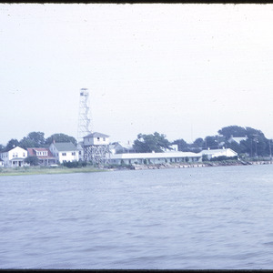 Buildings along water, circa September 1967