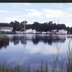 Boats in dock, circa August 1969