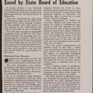 National Teachers Exam Binder (3 of 3) 1968 (File box 137)