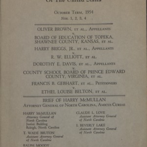 Segregation #3 (E-18) (1 of 3), 1954