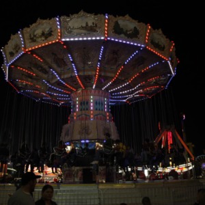 North Carolina State Fair 2010 at Night