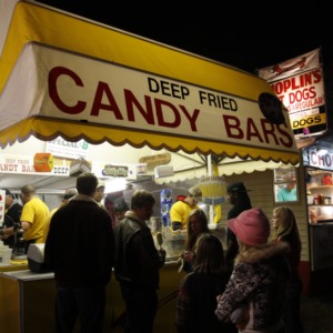 Food stand at North Carolina State Fair