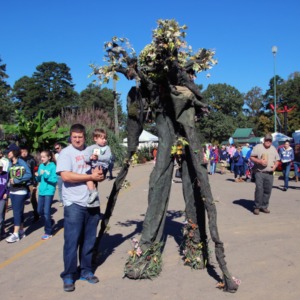 Talking Tree at North Carolina State Fair 2013