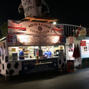 South Raleigh Civitan Club food stand at North Carolina State Fair, 2018