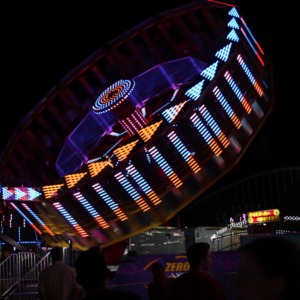 Round Up ride at North Carolina State Fair, 2018