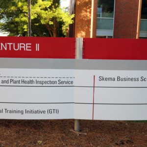 Venture II Building Sign May 2017