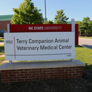 Terry Companion Animal Veterinary Medical Center Sign May 2017
