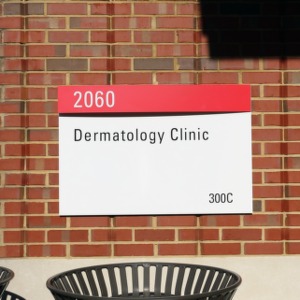 Dermatology Clinic Sign May 2017