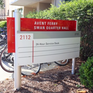 Swan Quarter Hall Sign May 2017