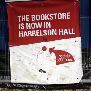 Bookstore Map Sign
