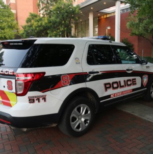 Campus Police Car, May 2016