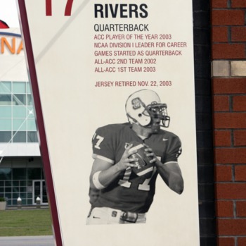 Carter Finley Stadium, Pillar Rivers