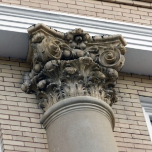 Column Ornamentation Patterson Hall