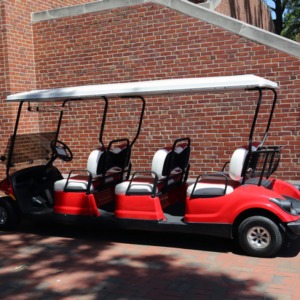 Electric transporter on N. C. State campus