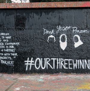 Free Expression Tunnel art for Students Killed