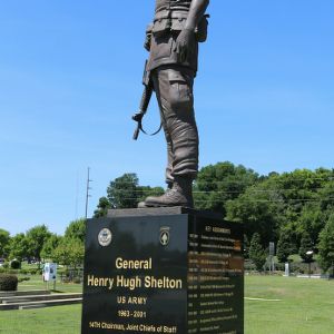 General Shelton Statue in Fayetteville