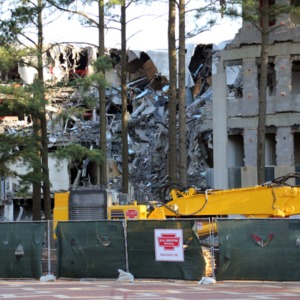 Harrelson Hall Demolition, June 2016
