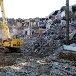 Harrelson Hall Demolition, June 2016