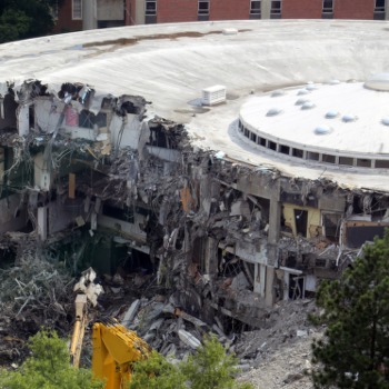 Harrelson Hall Demolition, June 2016