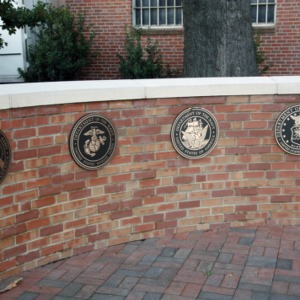 Military Insignia At Reynolds Coliseum