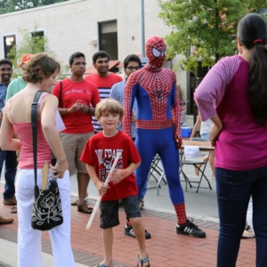Spider-Man at Packapalooza 2014