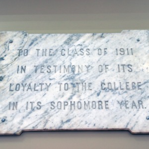 Plaque On Wall In 1911 Building May 2017