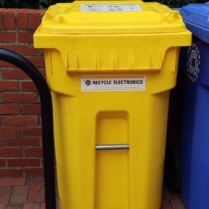Recycling For Electronics bin