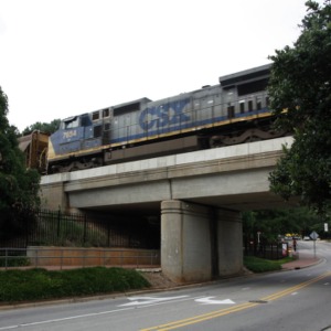 Train Crossing at Dan Allen Drive