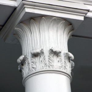 Winslow Hall Column Ornamentation