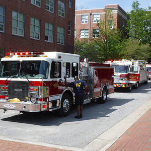 Raleigh Fire Department on Campus, 2019