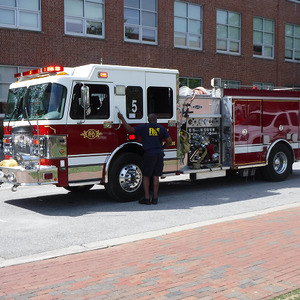 Raleigh Fire Department on Campus, 2019