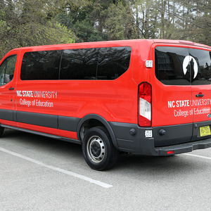 College of Education van, March 2020